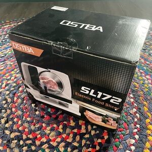OSTBA Electric Food Slicer NEW IN BOX